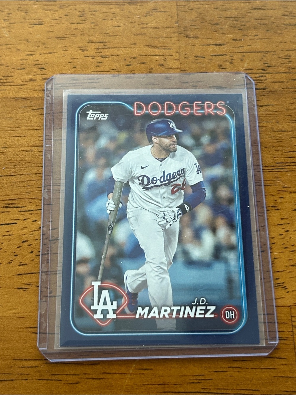 Topps LA Dodgers J.D. Martinez Baseball Card - Blue & White